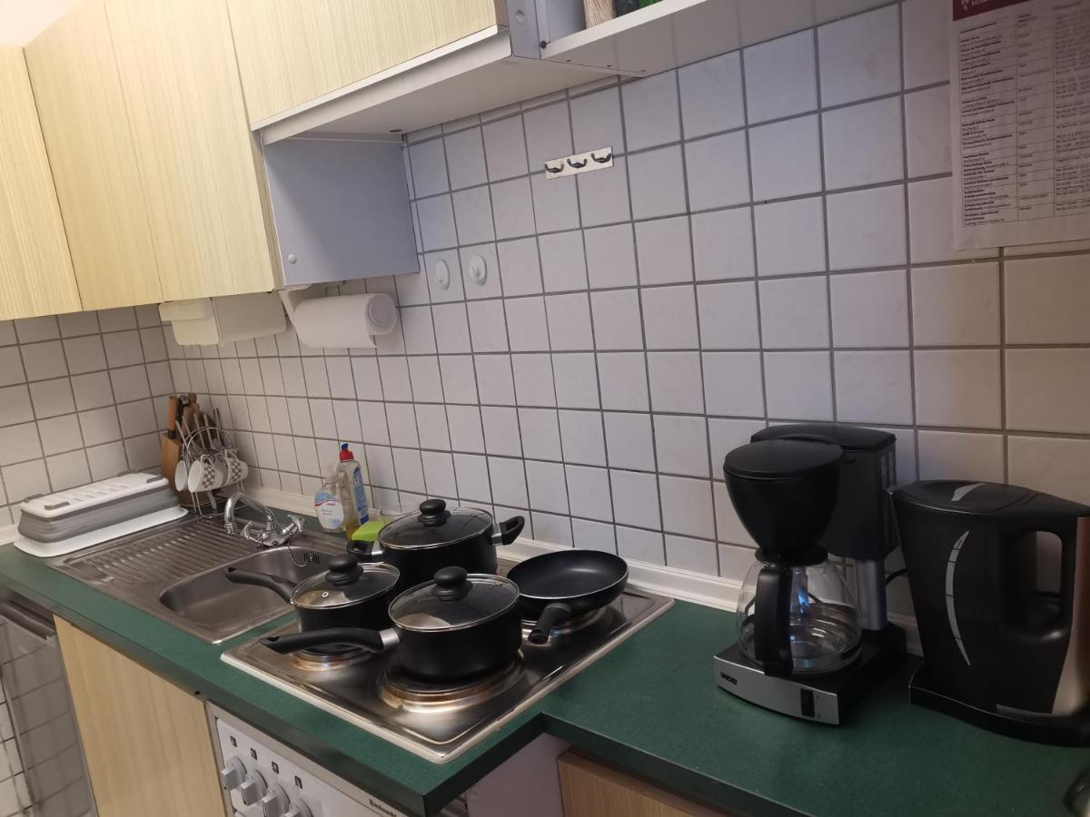 Ferienwohnung Schoene Wohnung 2D-Gebaeude Mit Mini-Garten Schönwalde Dış mekan fotoğraf